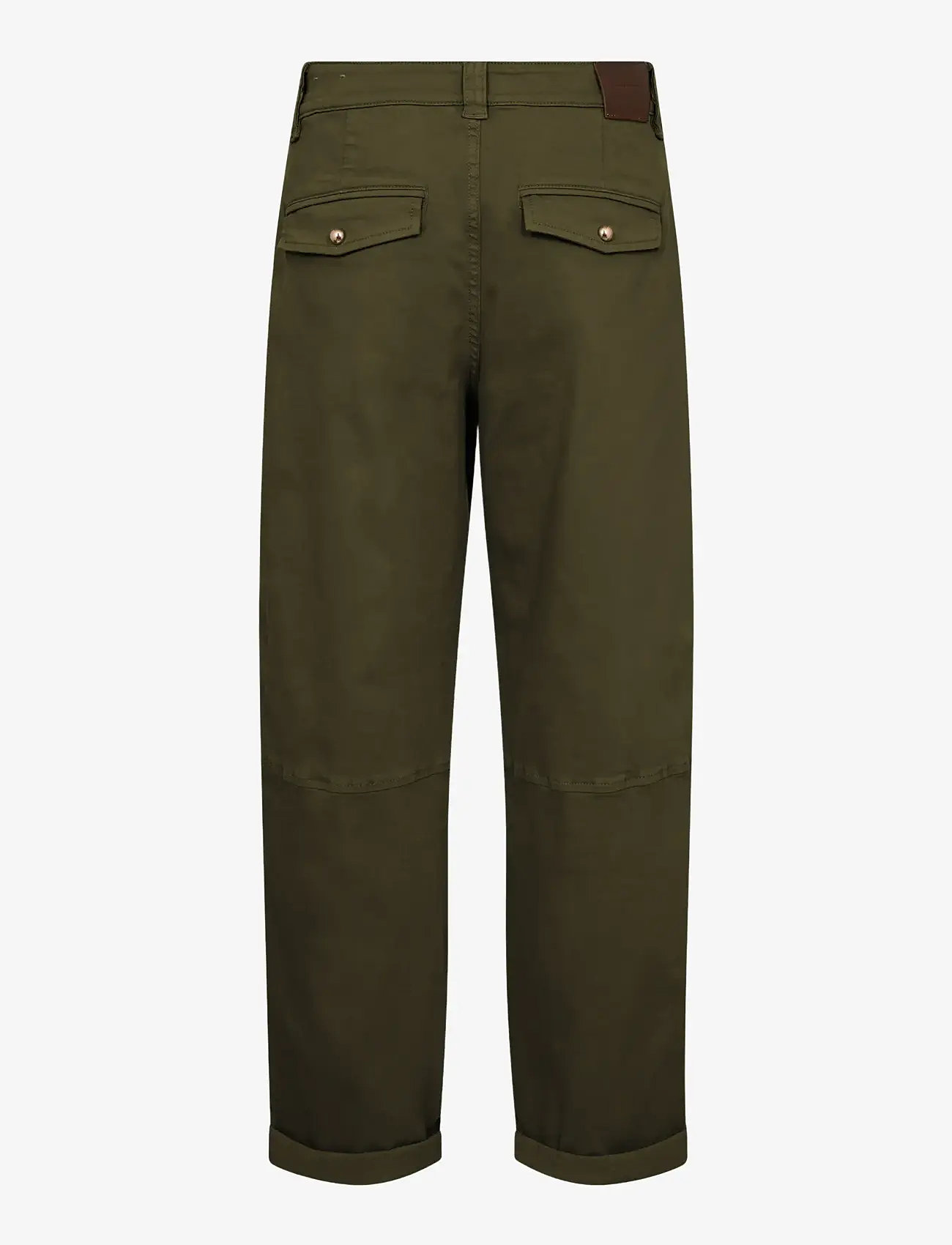 MOS MOSH - MMAymen Len Pant - straight leg hosen - olive night - 2