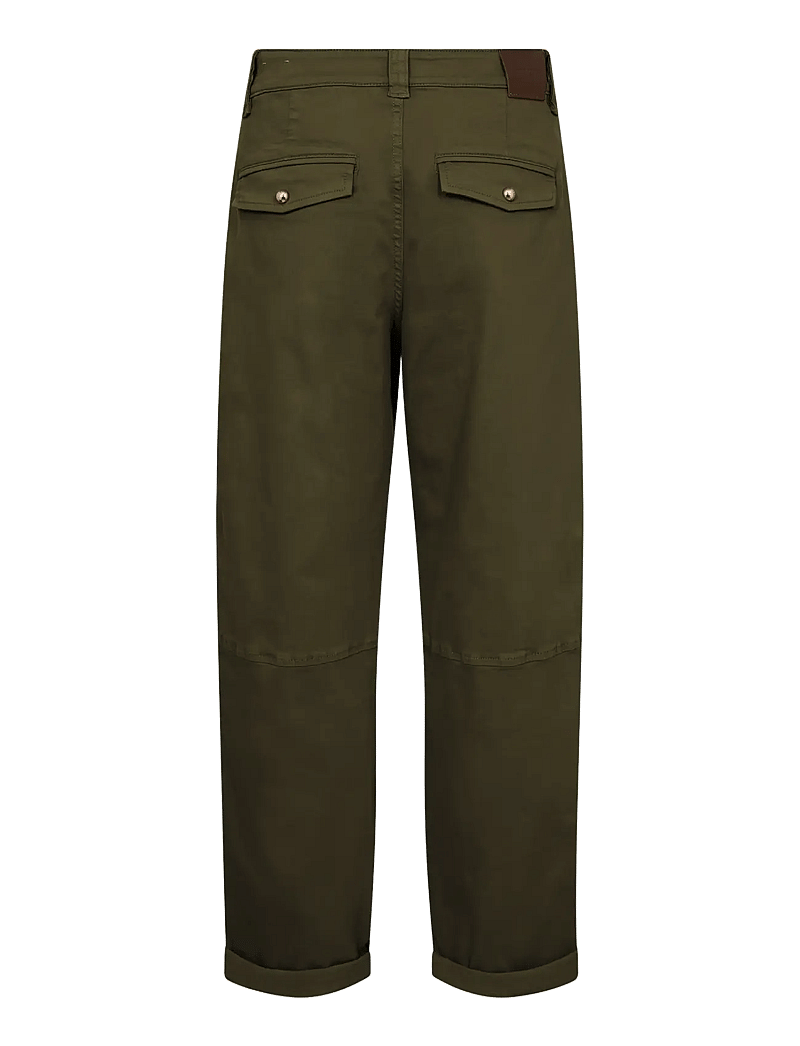 MOS MOSH - MMAymen Len Pant - straight leg hosen - olive night - 2