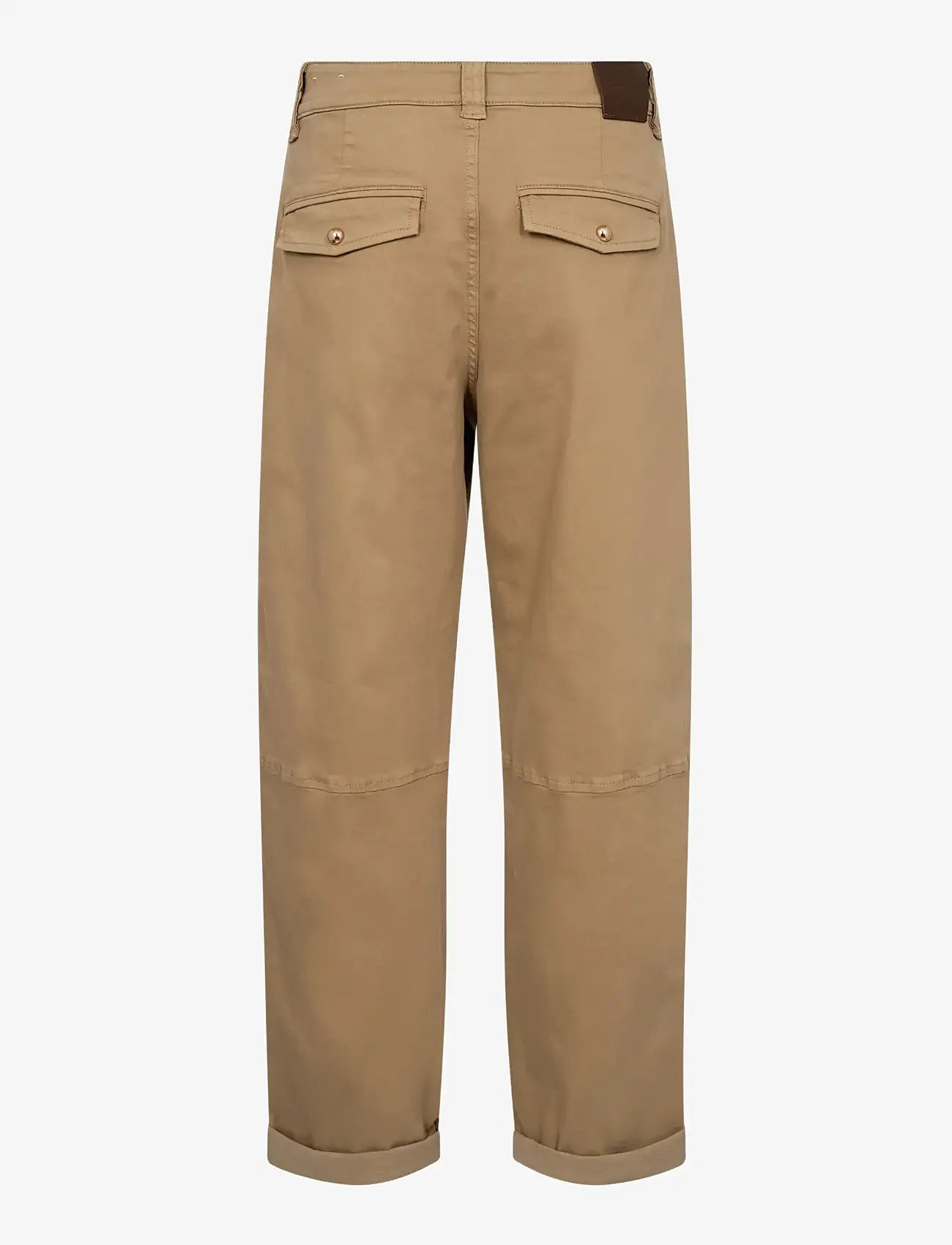 MOS MOSH - MMAymen Len Pant - raka byxor - petrified oak - 1