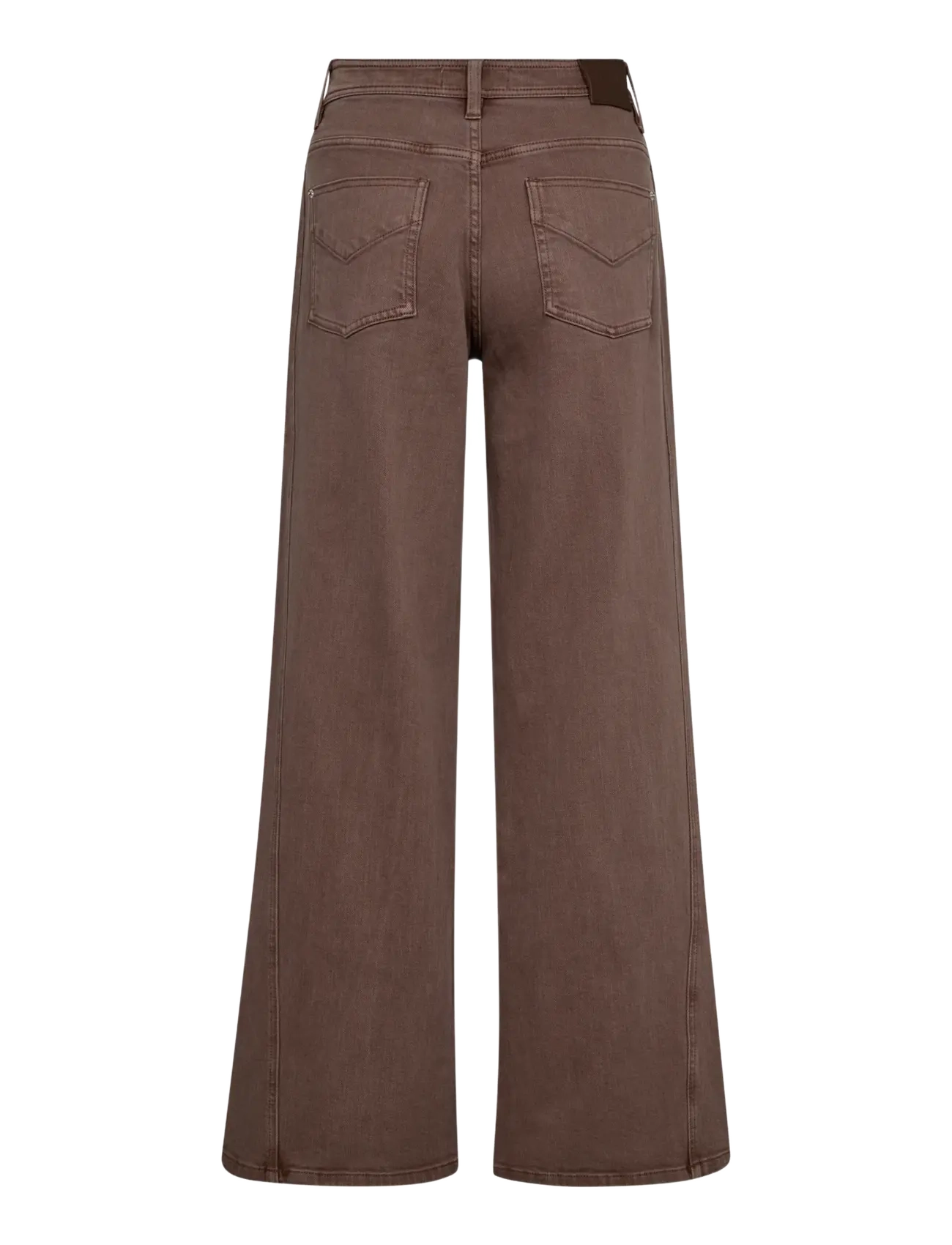 MOS MOSH - MMDara Shadow Pant - hosen mit weitem bein - coffee quartz - 2