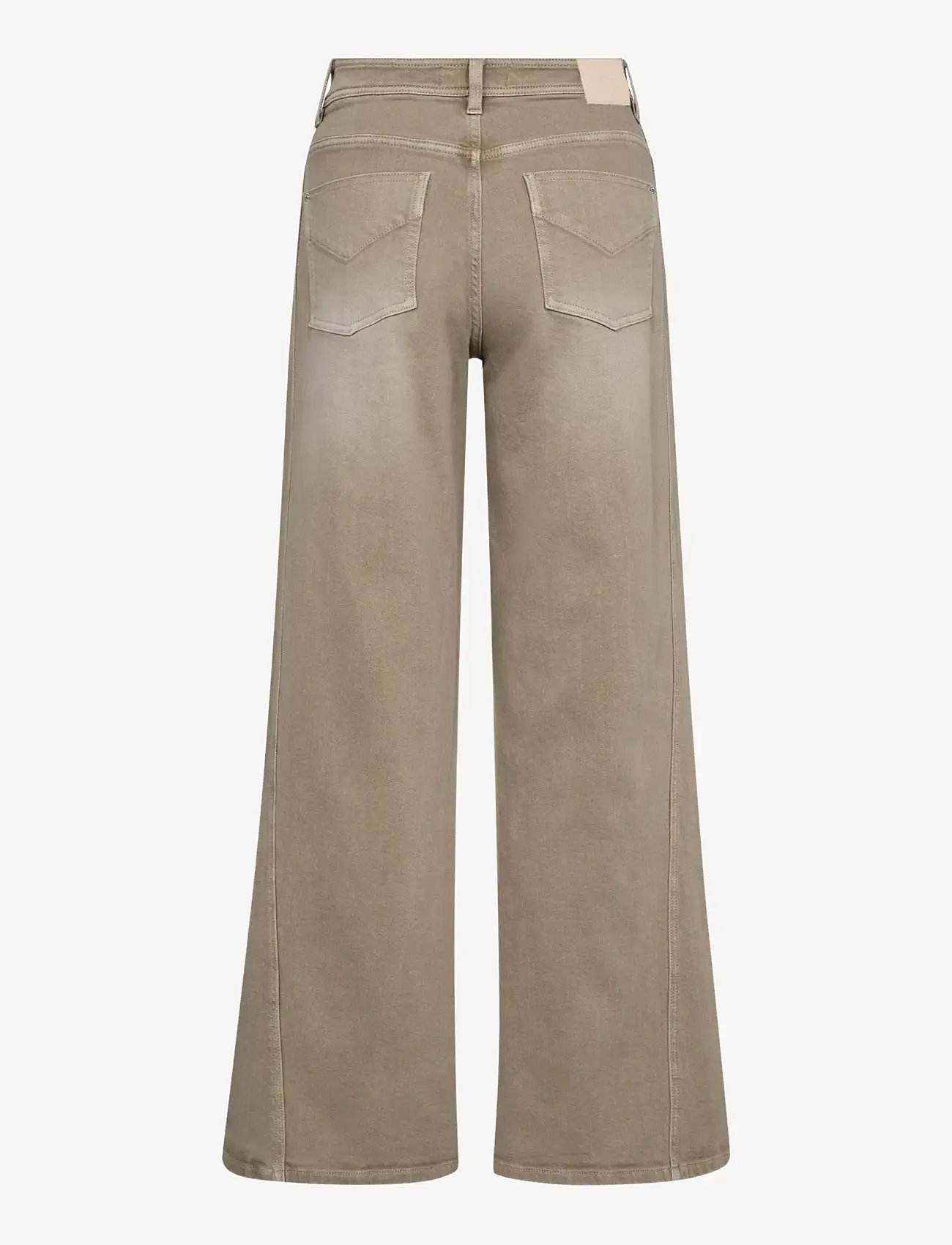 MOS MOSH - MMDara Shadow Pant - laia säärega teksad - light grey - 2