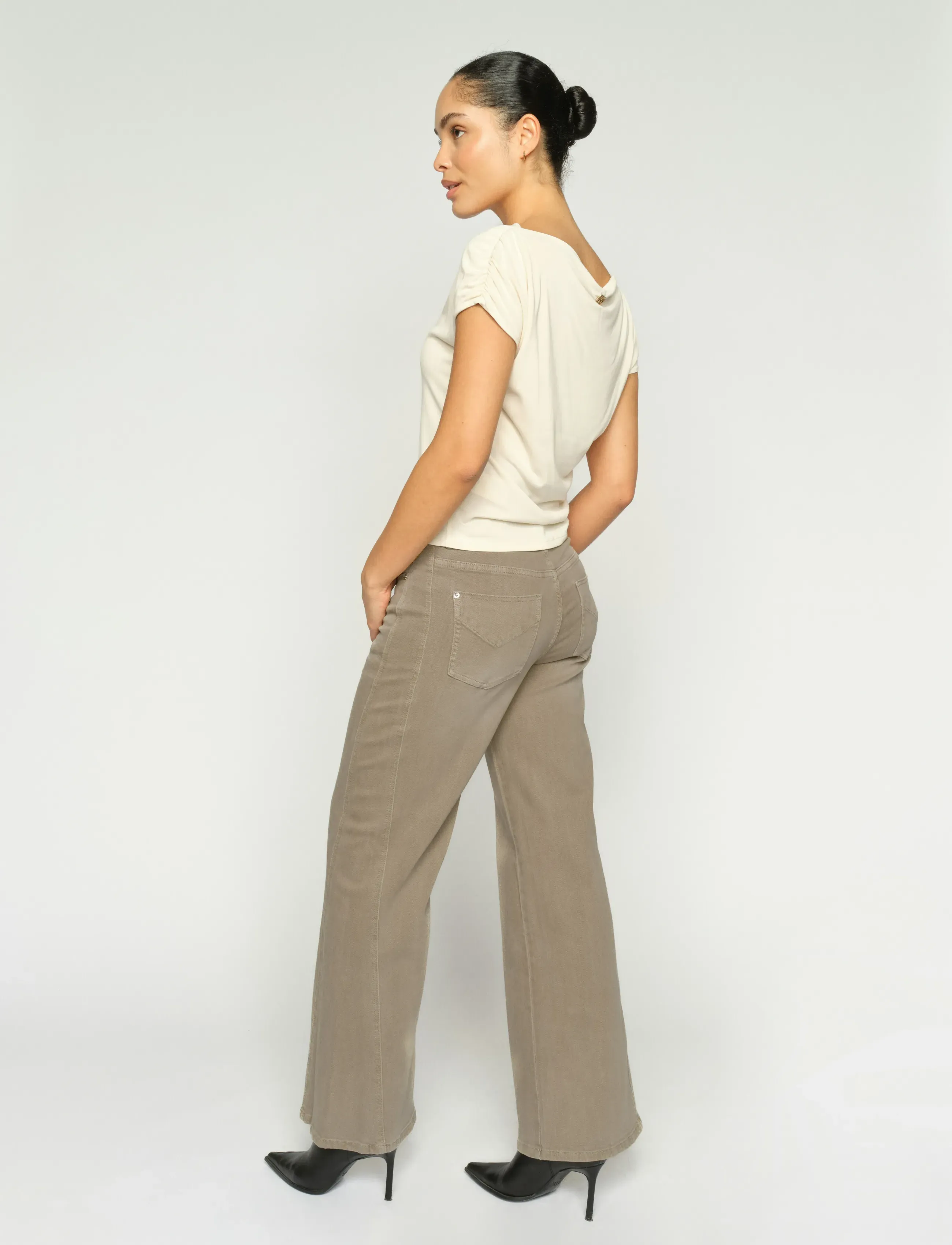 MOS MOSH MMDara Shadow Pant - MOS MOSH - LIGHT GREY / grey