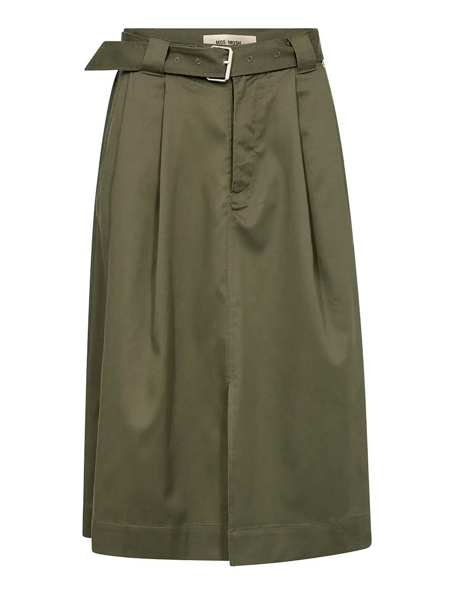 MOS MOSH - MMKoda Billie Skirt - midi skirts - olive night - 1
