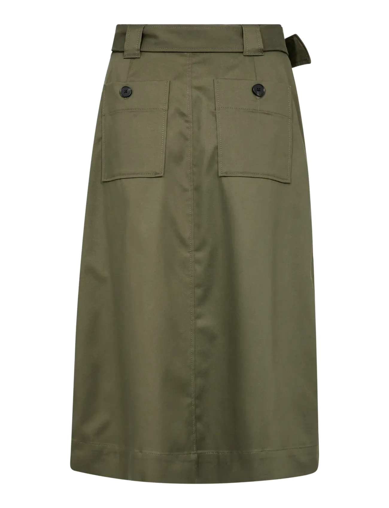MOS MOSH - MMKoda Billie Skirt - midi-röcke - olive night - 2