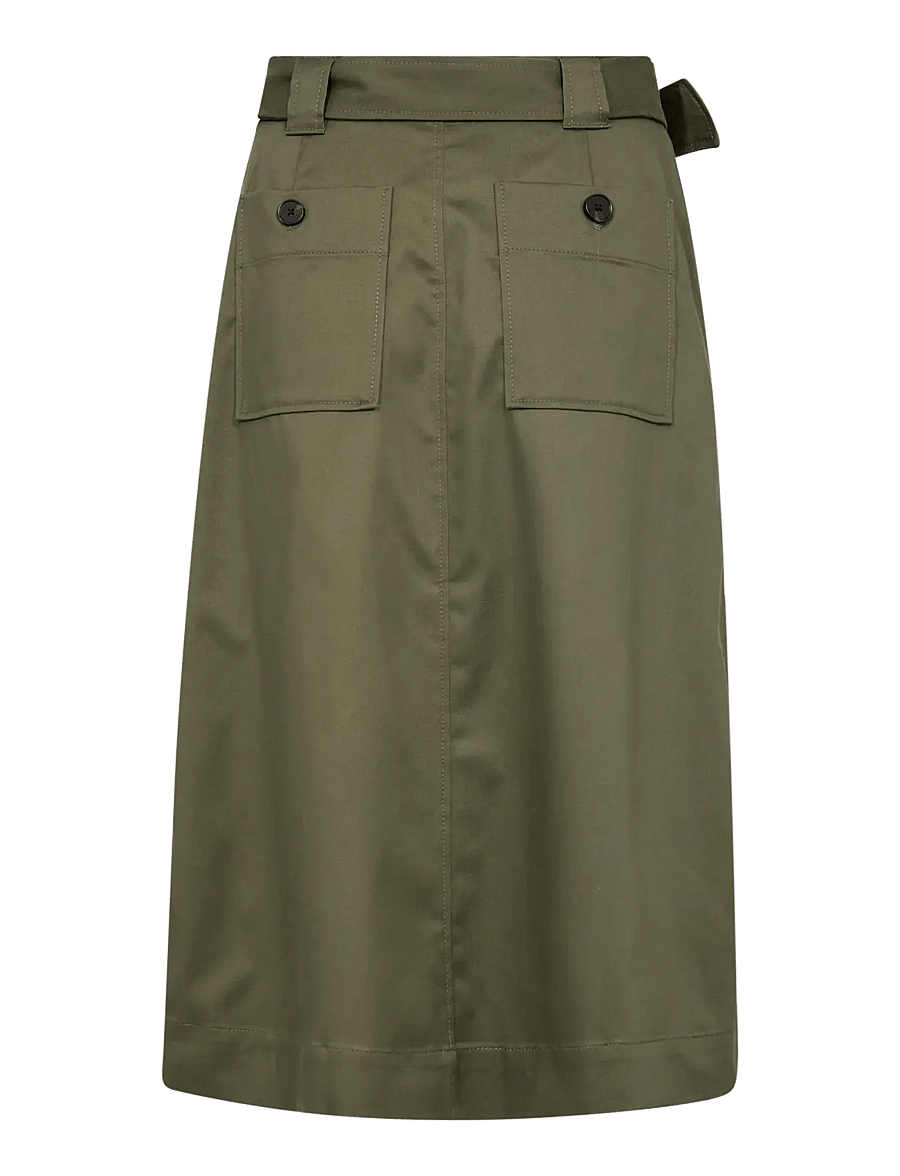 MOS MOSH - MMKoda Billie Skirt - midi skirts - olive night - 2