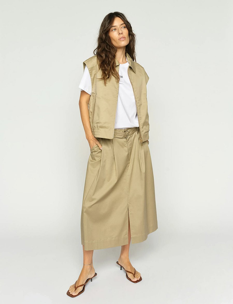 MOS MOSH - MMKoda Billie Skirt - midi skirts - twill - 3