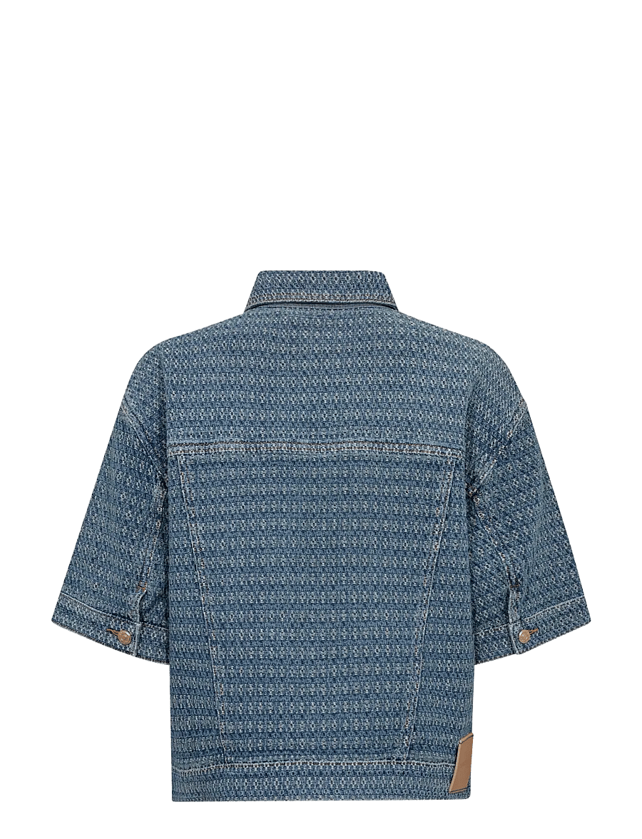 MOS MOSH - MMEbba Bobble Jacket - frühlingsjacken - blue - 2