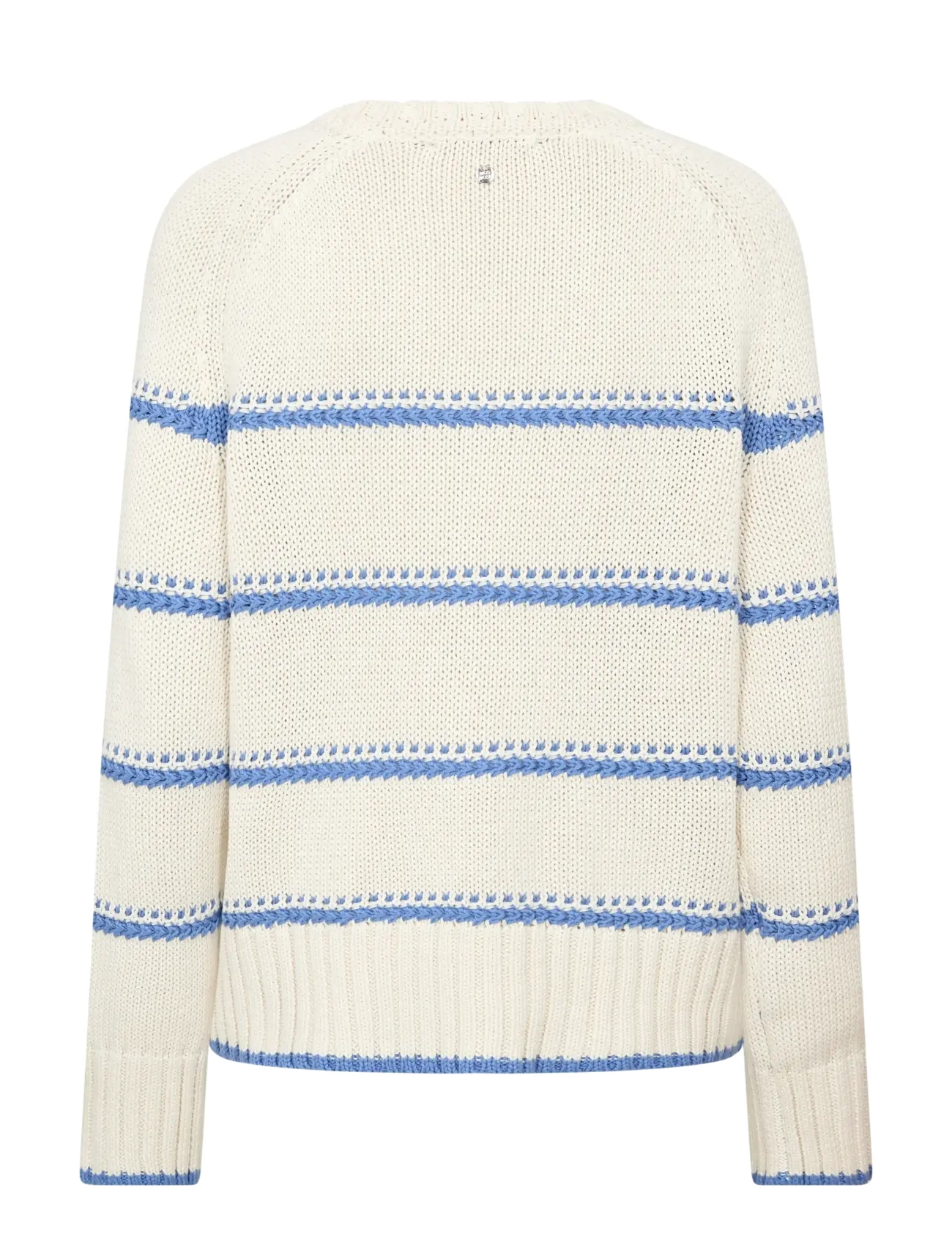 MOS MOSH - MMRola Bine Stripe Crewneck Knit - striktrøjer - ultramarine - 2