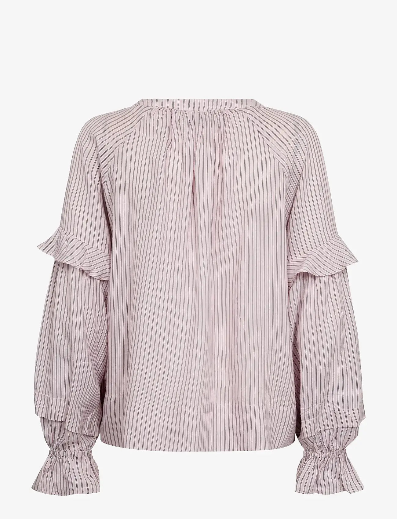 MOS MOSH - MMJorun Stripe Blouse - langærmede bluser - ballet slipper - 2
