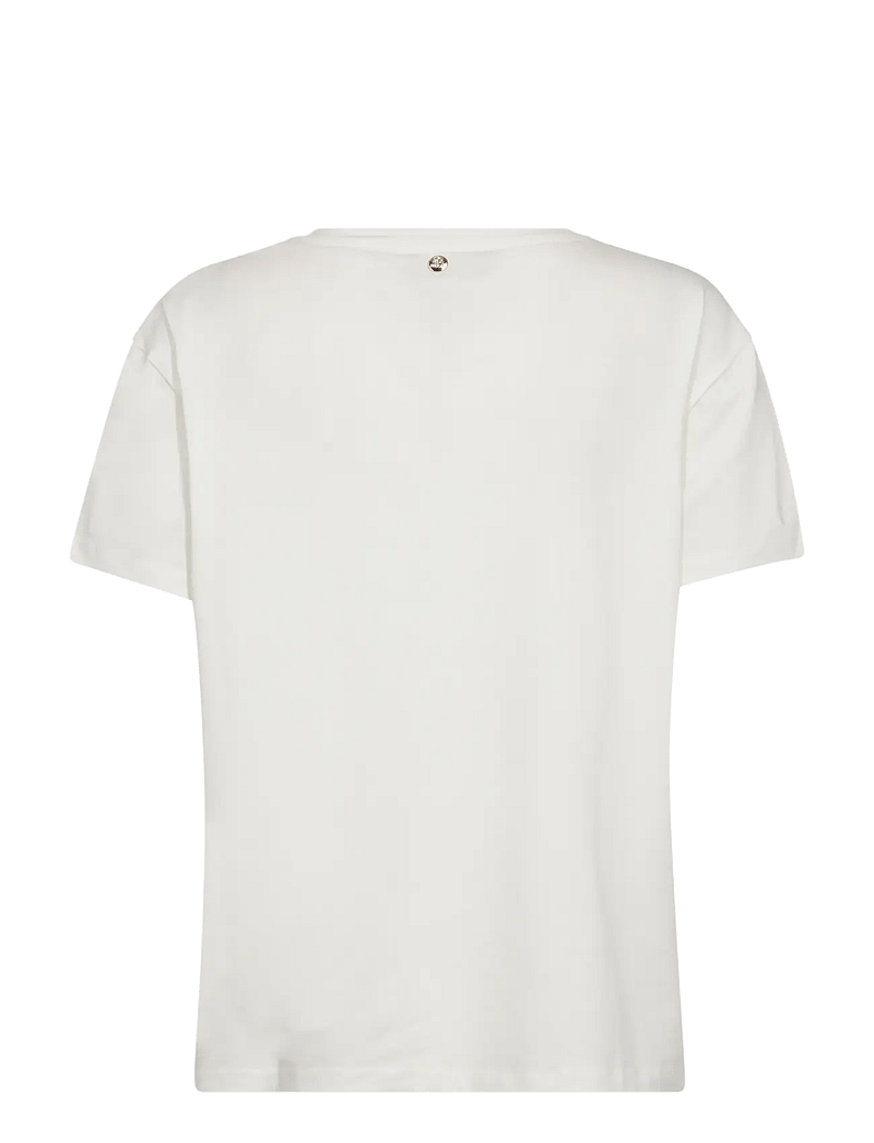 MOS MOSH - MMJudd O-SS Tee - t-shirts - ecru - 1