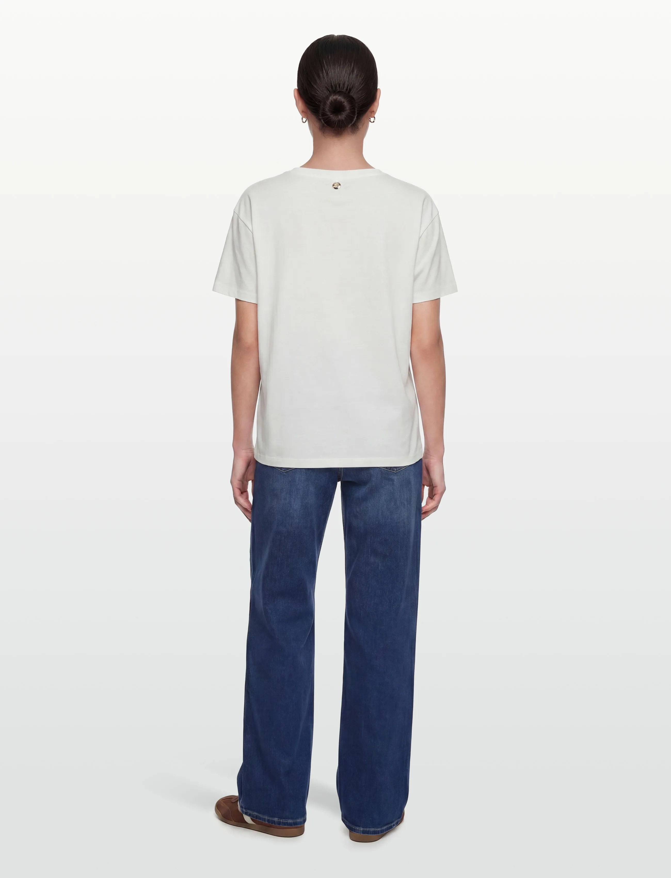 MOS MOSH - MMJudd O-SS Tee - t-shirts - ecru - 4