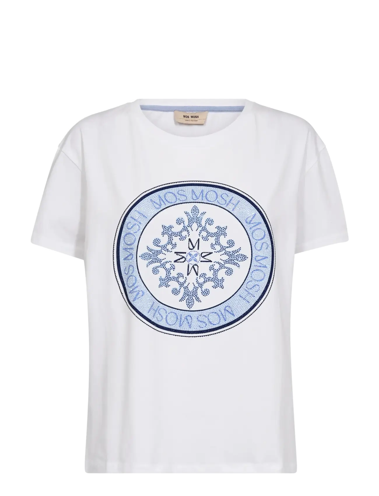 MOS MOSH MMJudd O-SS Tee - MOS MOSH - WHITE / white