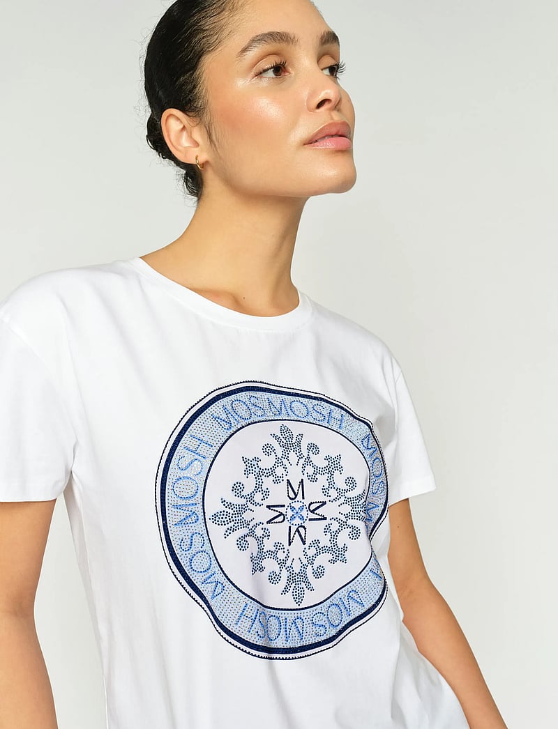 MOS MOSH - MMJudd O-SS Tee - t-shirts - white - 0