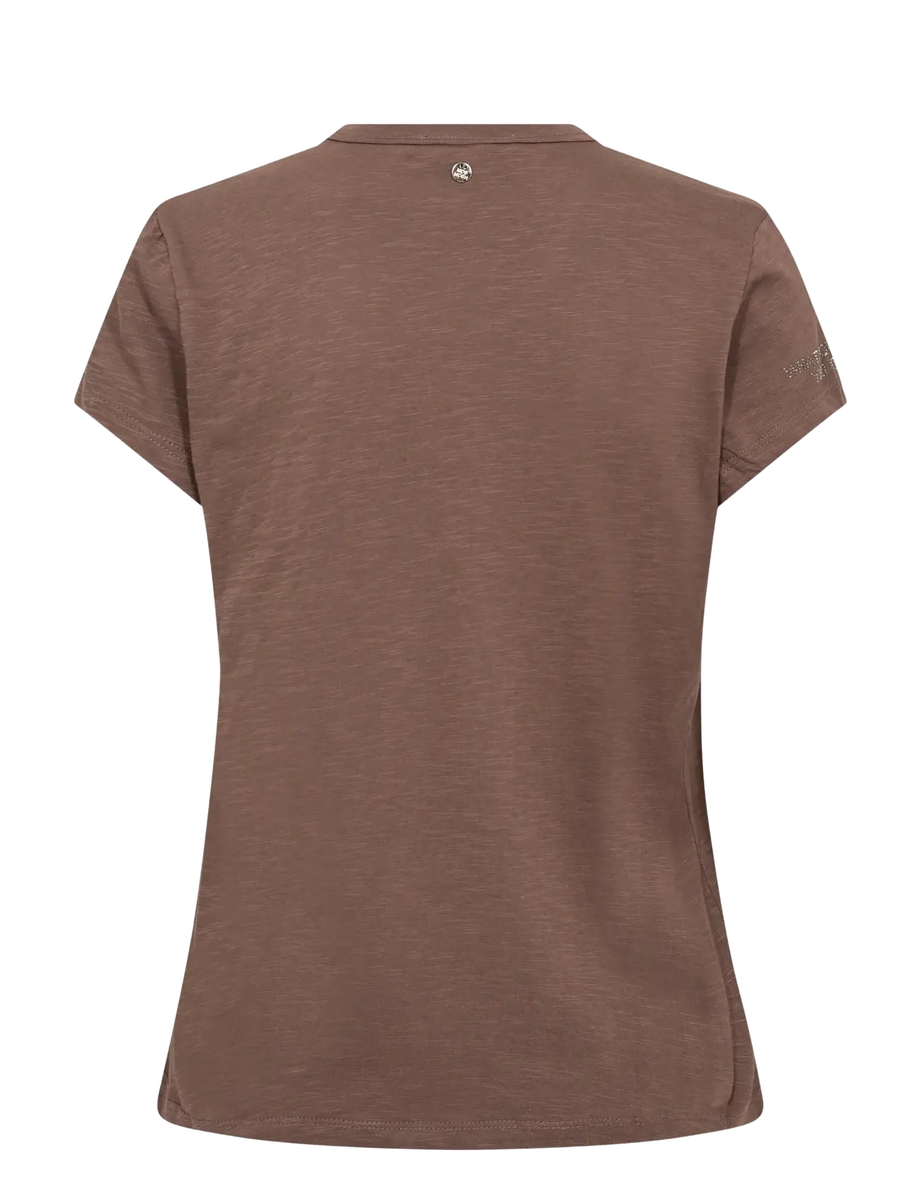 MOS MOSH - MMSafina O-SS Tee - t-shirts - coffee quartz - 2