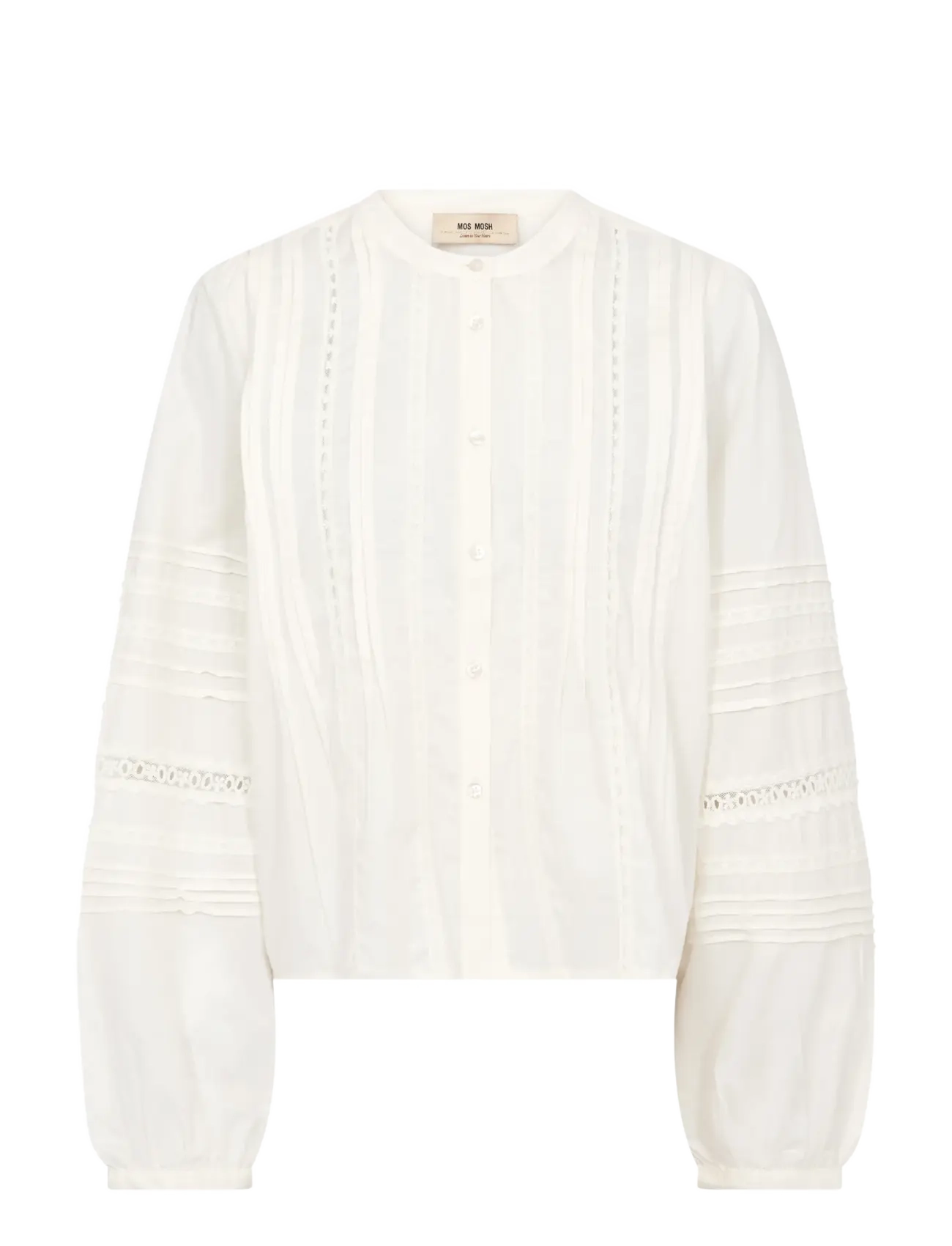 MOS MOSH Mmadila Shirt Cream - L - Damen