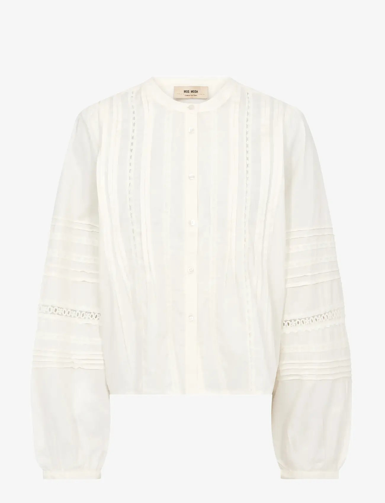 MOS MOSH - MMAdila Shirt - långärmade blusar - ecru - 1