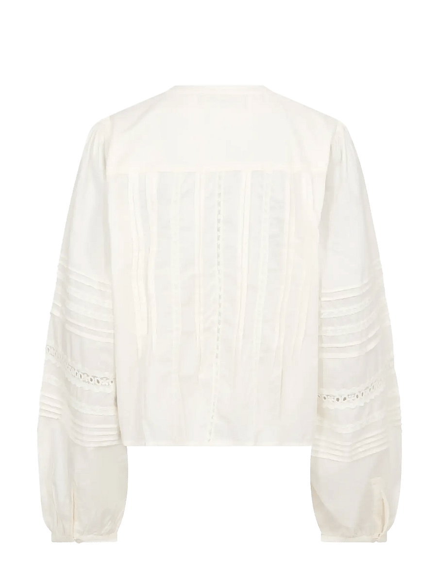 MOS MOSH - MMAdila Shirt - long sleeved blouses - ecru - 2