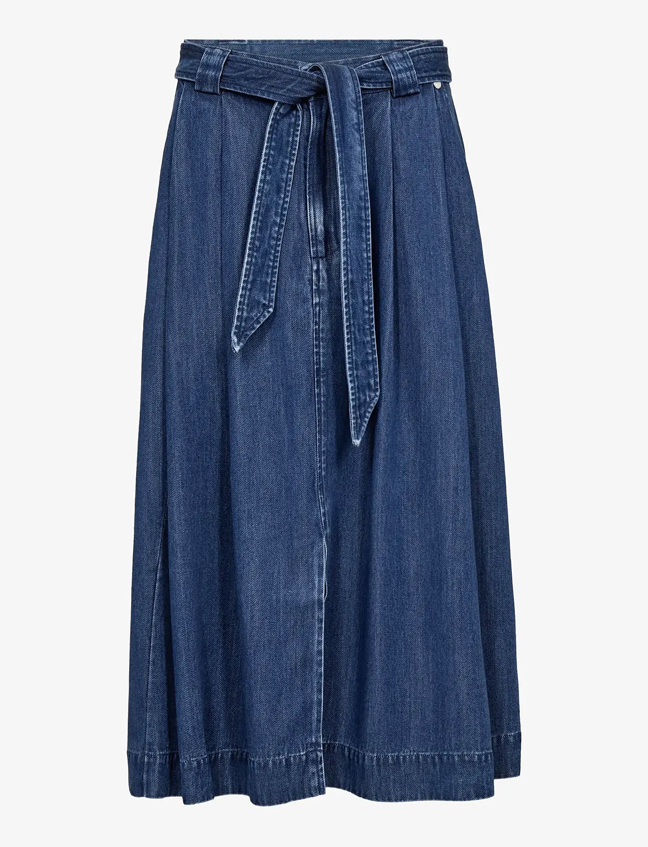 MOS MOSH - MMKoda Dinem Skirt - denimnederdele - dark blue - 1