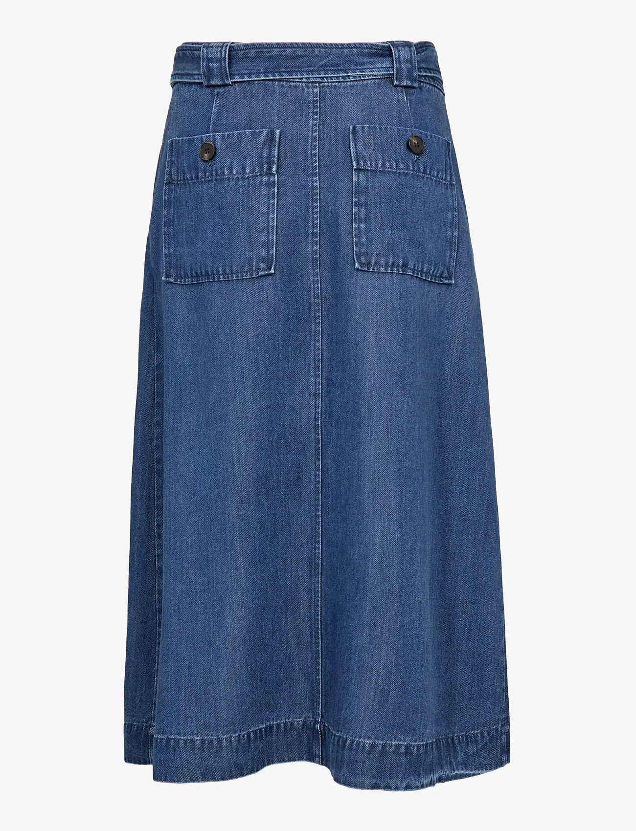 MOS MOSH - MMKoda Dinem Skirt - denimnederdele - dark blue - 2
