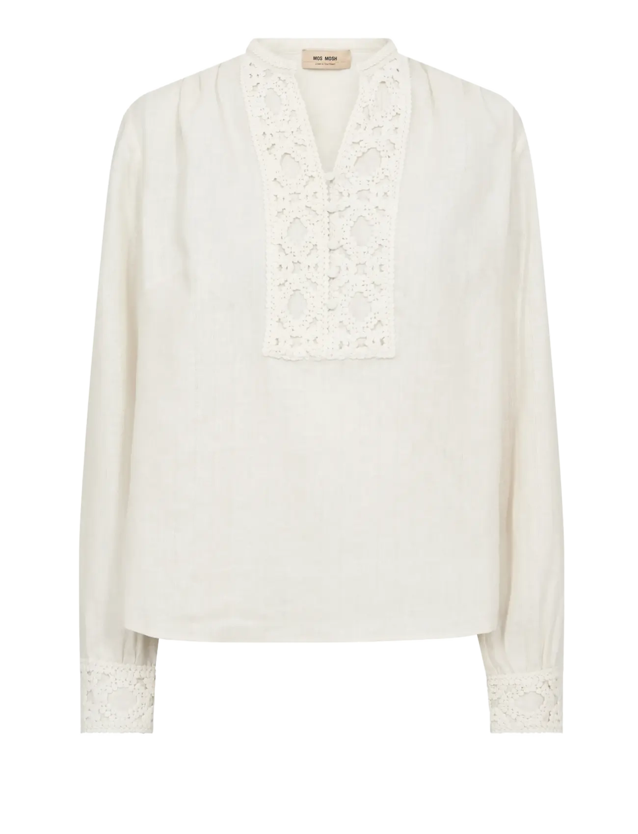 MOS MOSH Mmevanda Ls Bluse Cream - XS - Damen