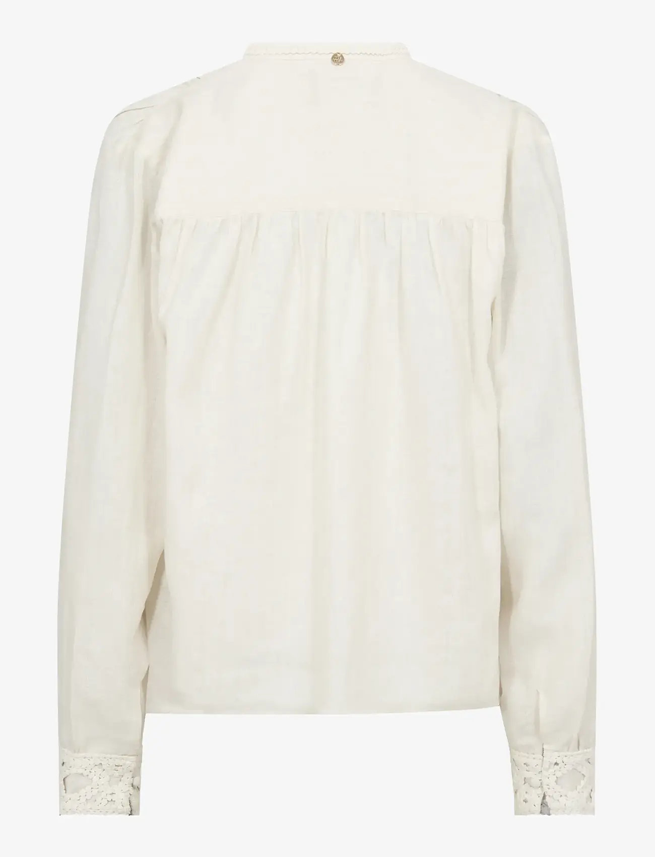 MOS MOSH - MMEvanda ls Blouse - long sleeved blouses - ecru - 2