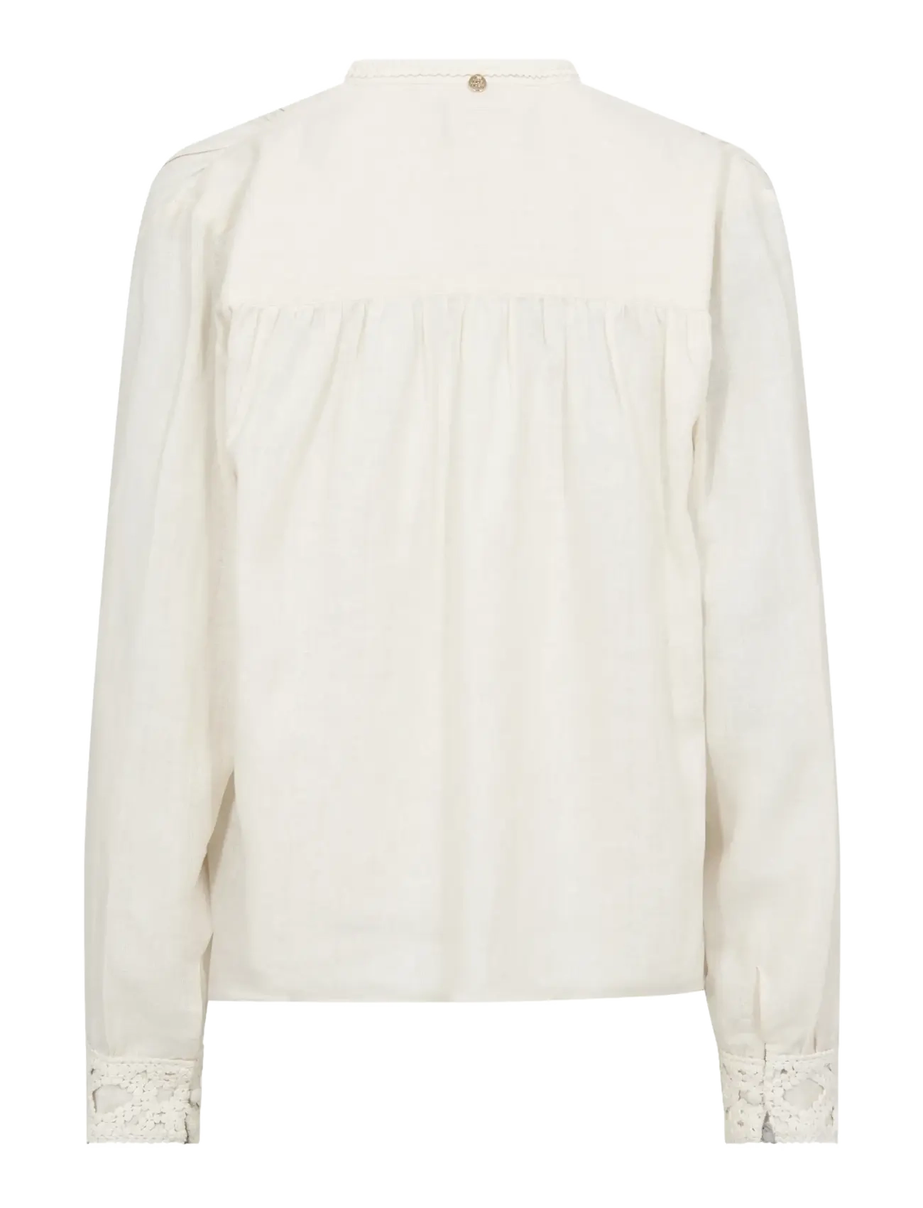 MOS MOSH - MMEvanda ls Blouse - langärmelige blusen - ecru - 2