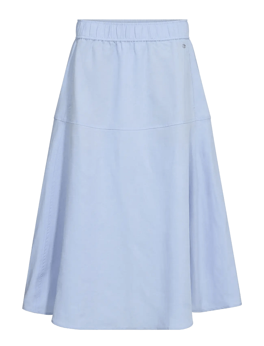 MOS MOSH - MMEllaja Alexis Skirt - midi-röcke - brunnera blue - 1