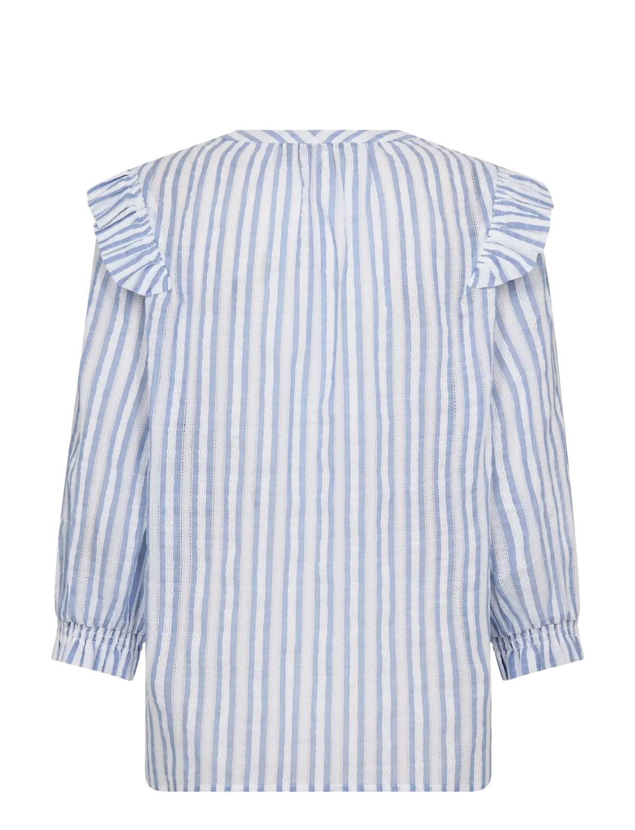 MOS MOSH - MMDebby Stripe Shirt - short-sleeved shirts - brunnera blue - 2