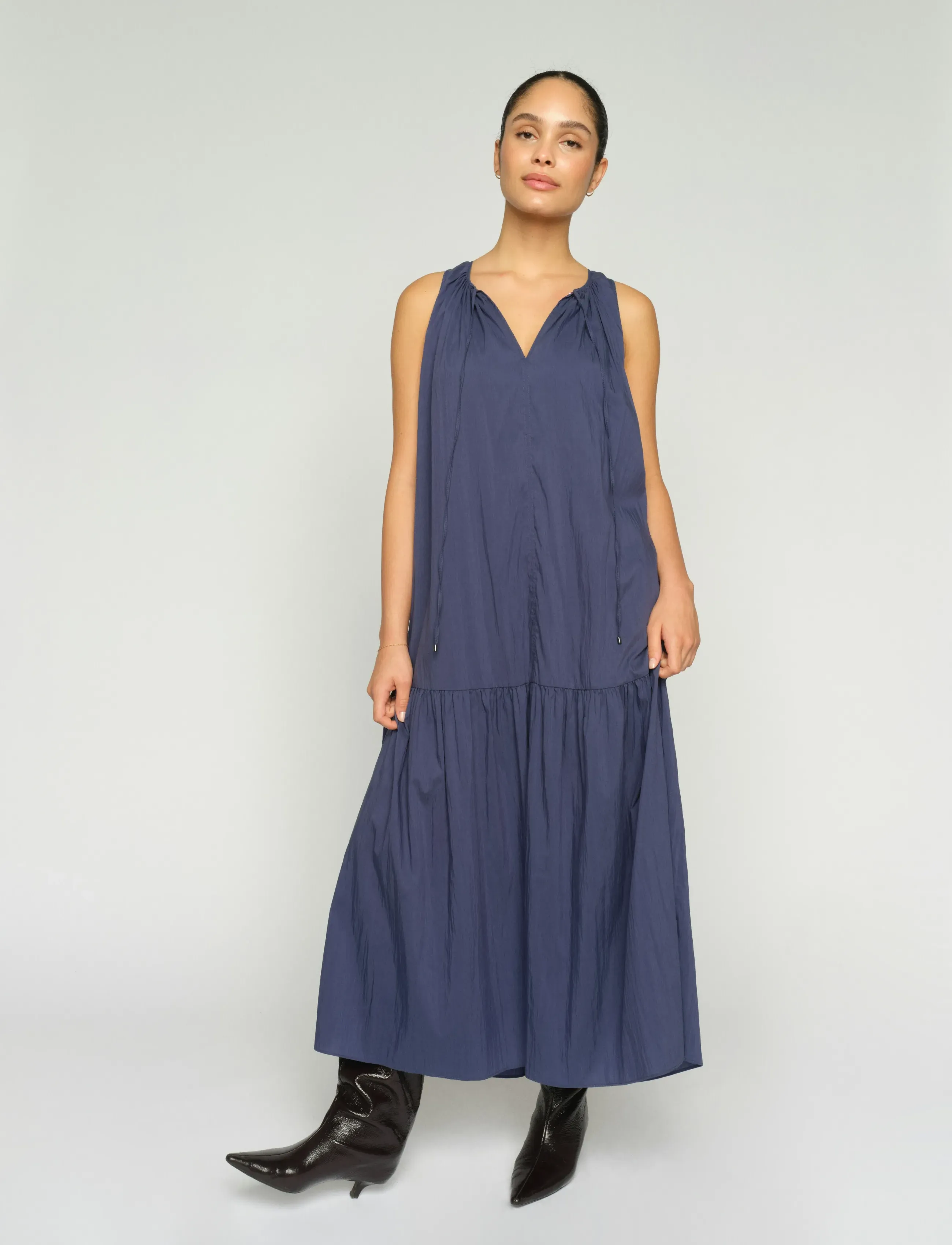 MOS MOSH - MMSabri Tess Dress - sommarklänningar - crown blue - 4