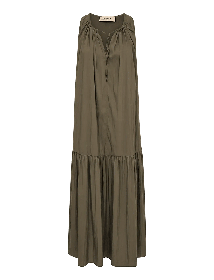 MOS MOSH - MMSabri Tess Dress - sommerkjoler - olive night - 0