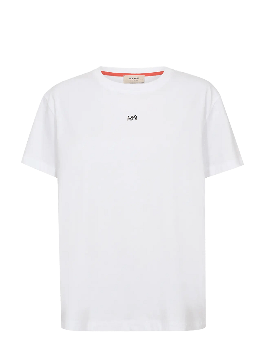 MOS MOSH - MMLail O-SS Cherry Tee - t-shirts - white - 1