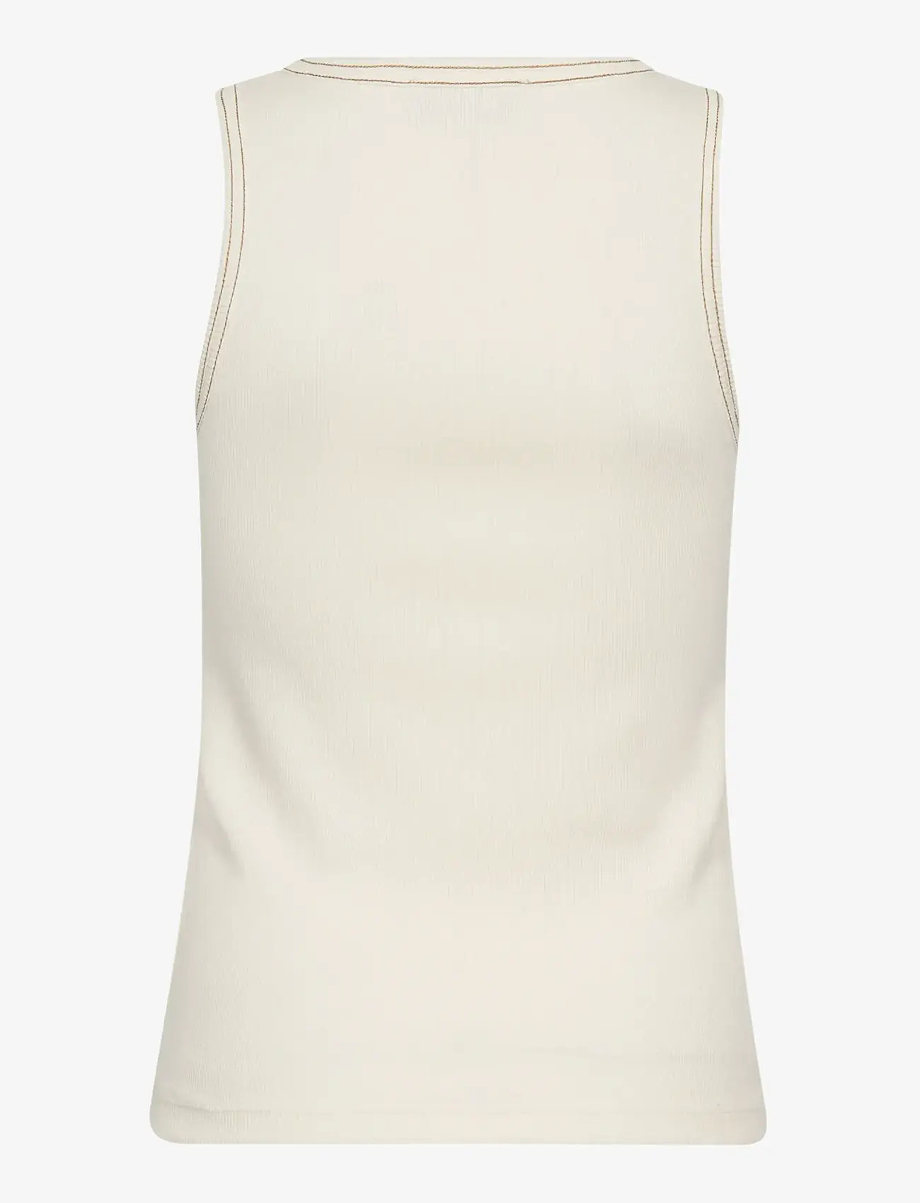 MOS MOSH - MMAra Rib Tank Top - Ärmellose tops - ecru - 2