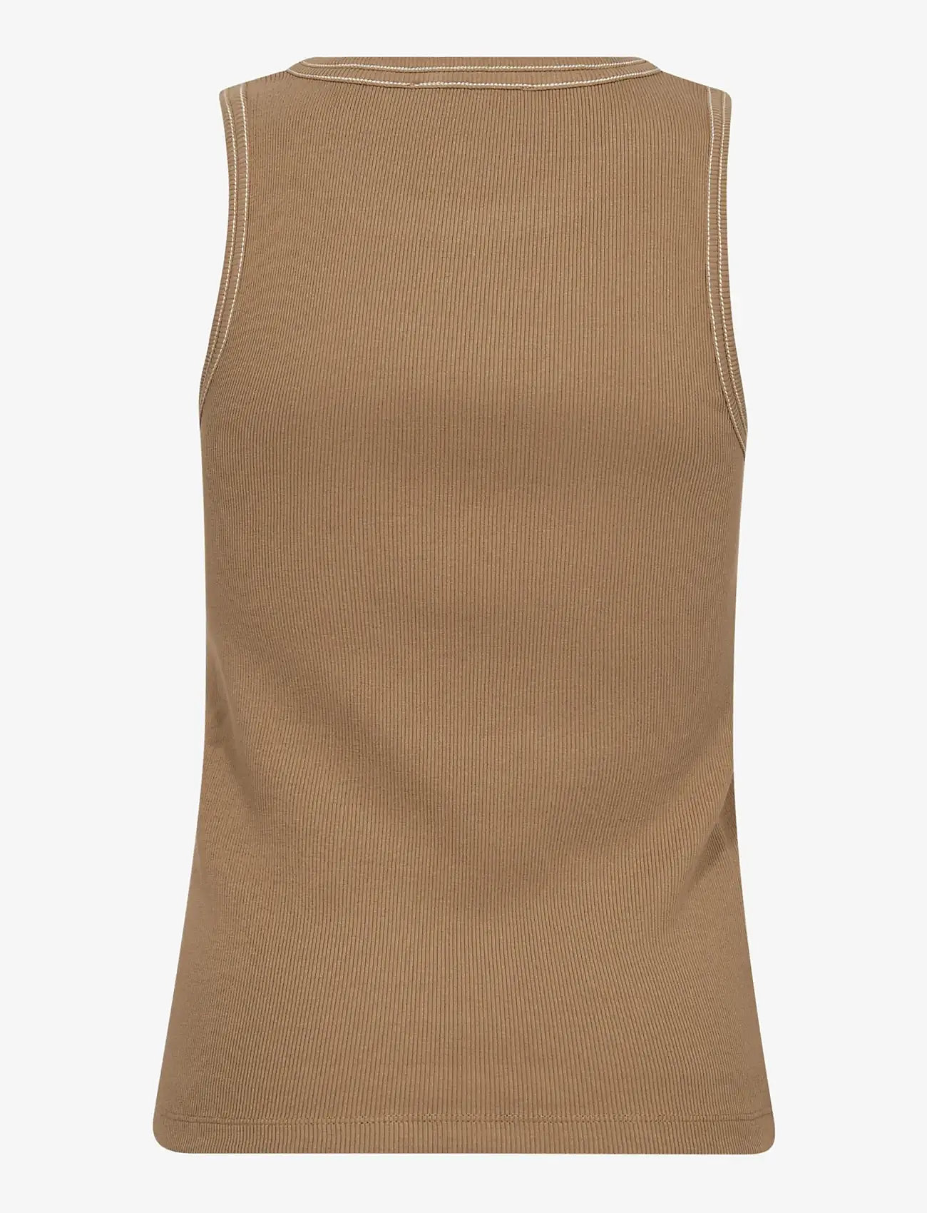 MOS MOSH - MMAra Rib Tank Top - tanktops - petrified oak - 2