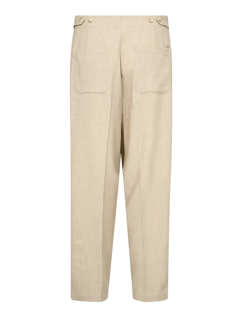 MOS MOSH - MMLeysa Flair Pant - kostymbyxor - twill - 2