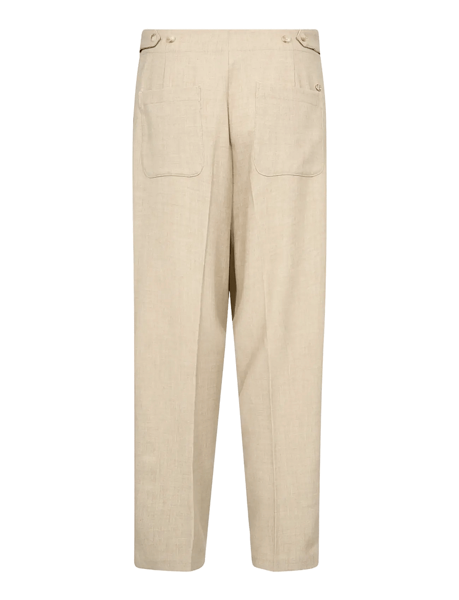MOS MOSH - MMLeysa Flair Pant - pidulikud püksid - twill - 2