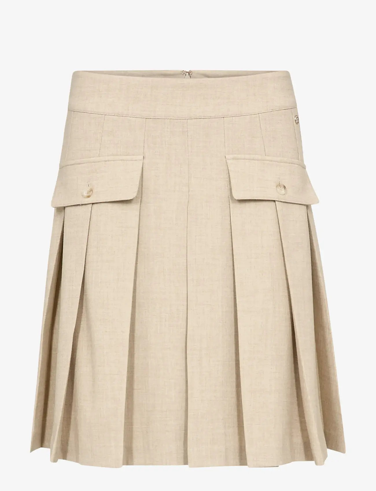 MOS MOSH - MMRuni Flair Skirt - pleated skirts - twill - 1