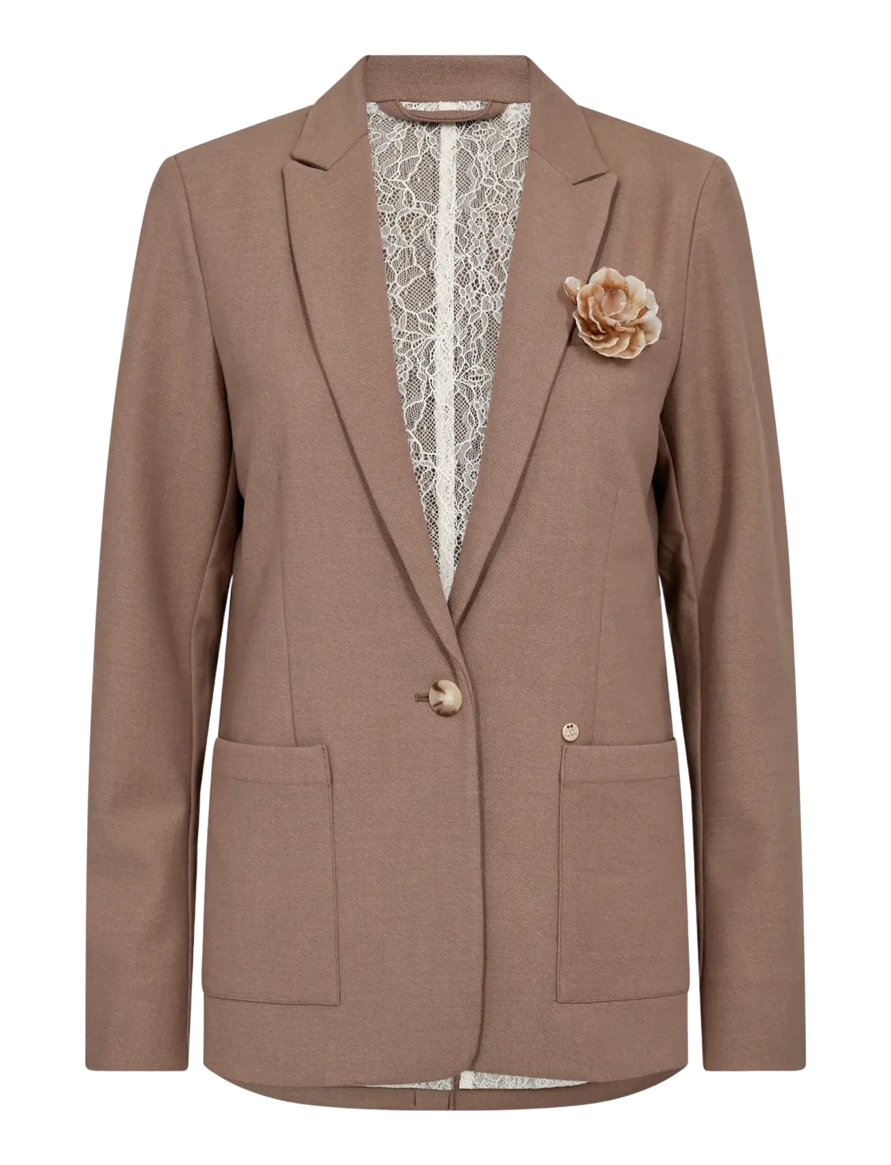 MOS MOSH Mmphebs Polly Blazer Braun - 40 - Damen
