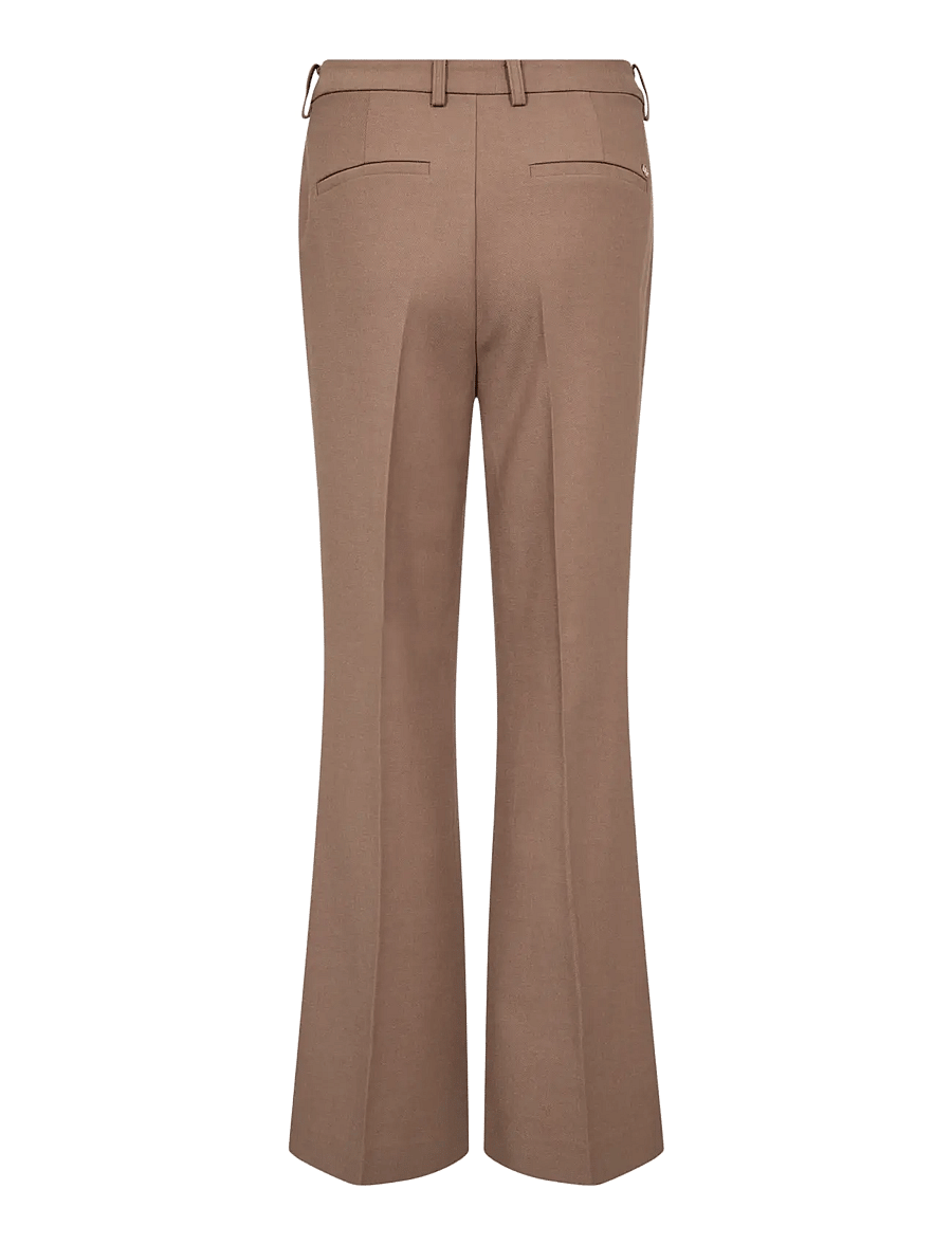 MOS MOSH - MMRhys Polly Pant - flare bukser - coffee quartz - 2