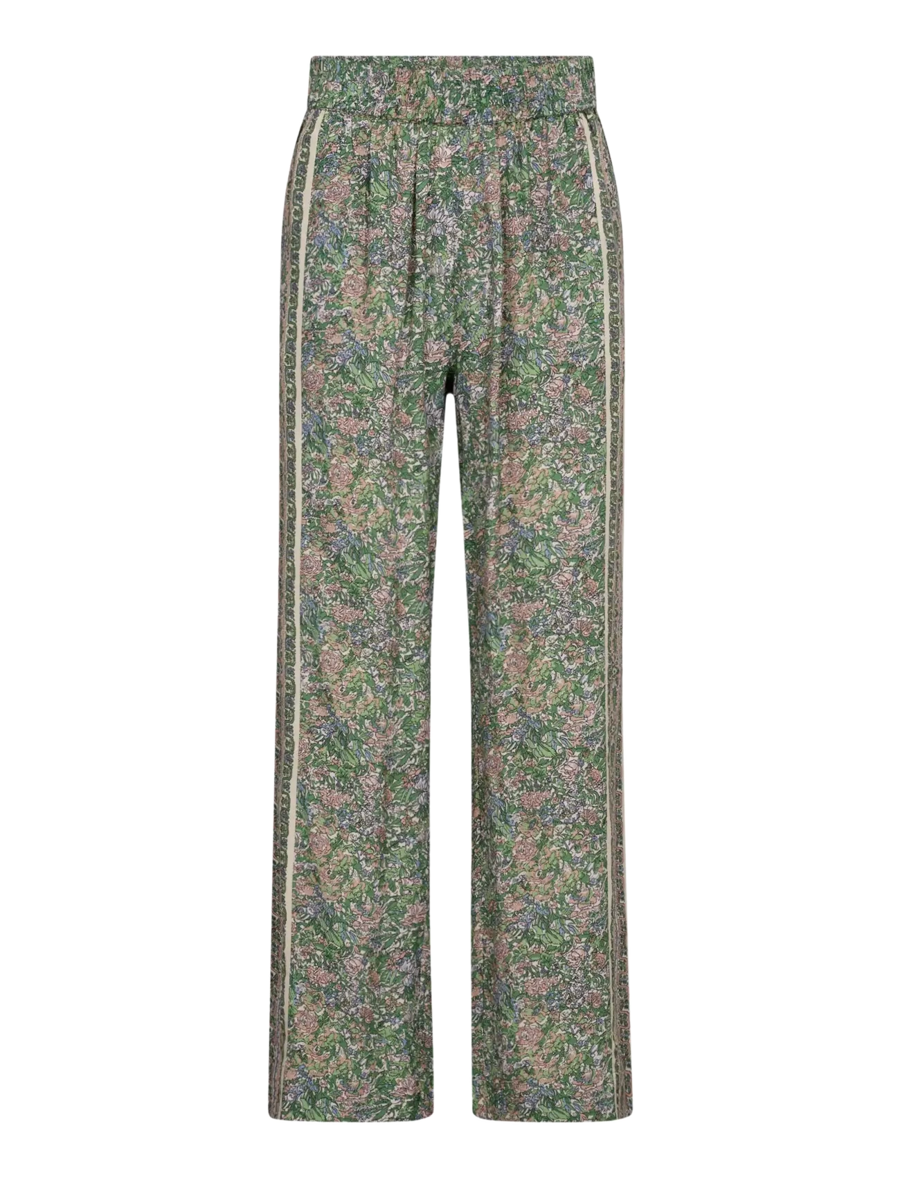 MOS MOSH Mmbala Flowish Orchid Hose Grün - M Regular - Damen