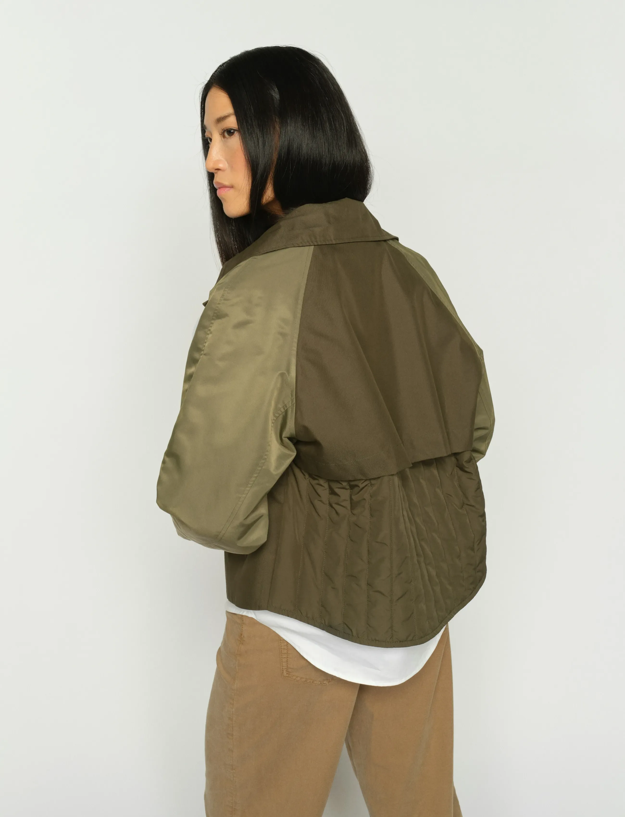 MOS MOSH MMZyla Neola Trenchcoat - Mäntel - OLIVE NIGHT / khaki/green