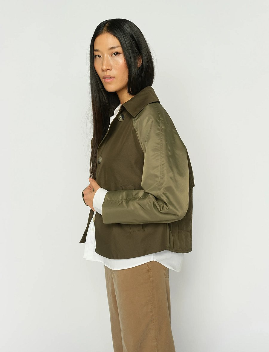 MOS MOSH - MMZyla Neola Trenchcoat - trenchcoats - olive night - 3