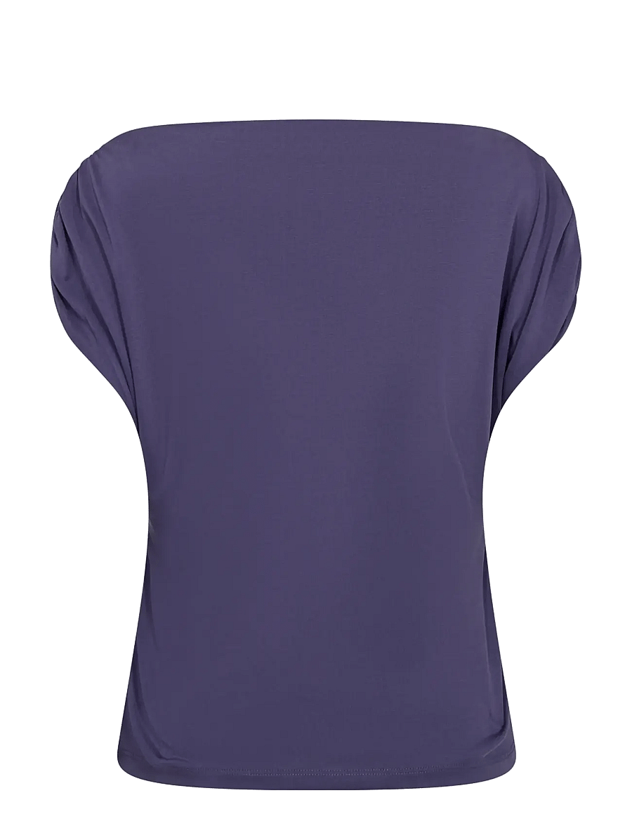 MOS MOSH - MMShima Solid Sleeveless Tee - t-shirts - crown blue - 2