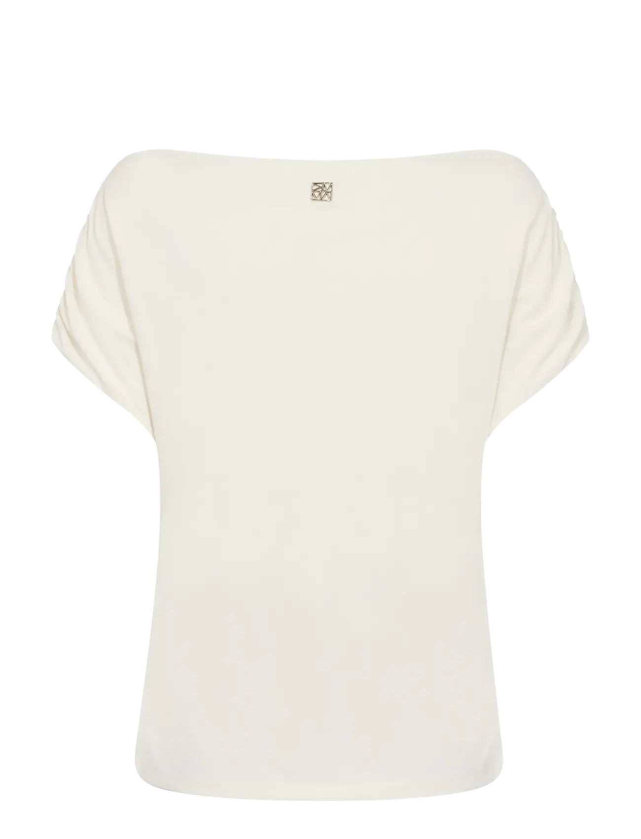 MOS MOSH - MMShima Solid Sleeveless Tee - t-shirts - ecru - 2