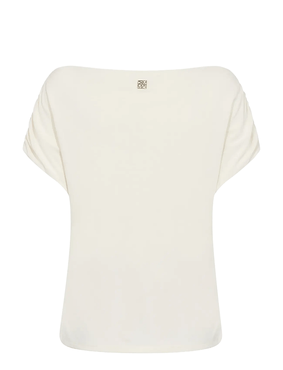 MOS MOSH - MMShima Solid Sleeveless Tee - t-paidat - ecru - 2