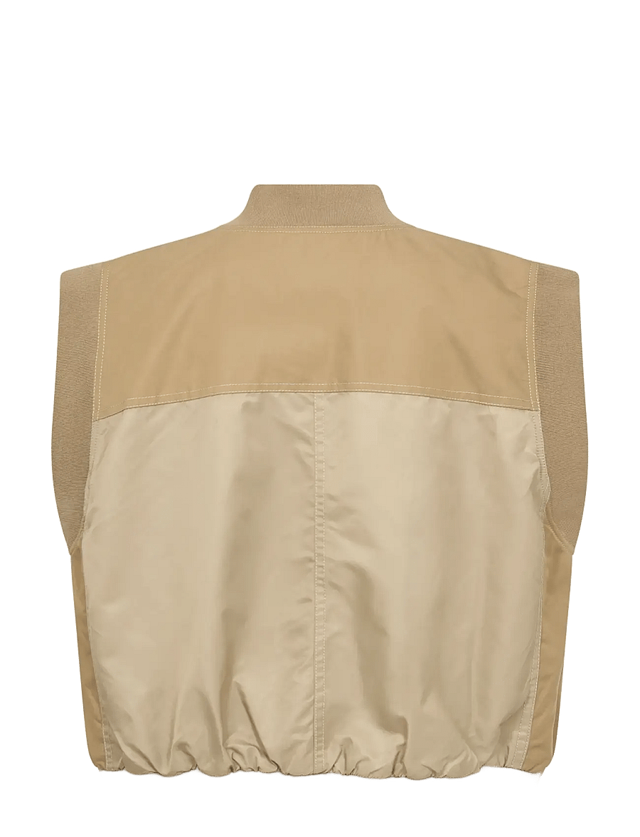 MOS MOSH - MMJovo Neola Waistcoat - puffer vests - twill - 2