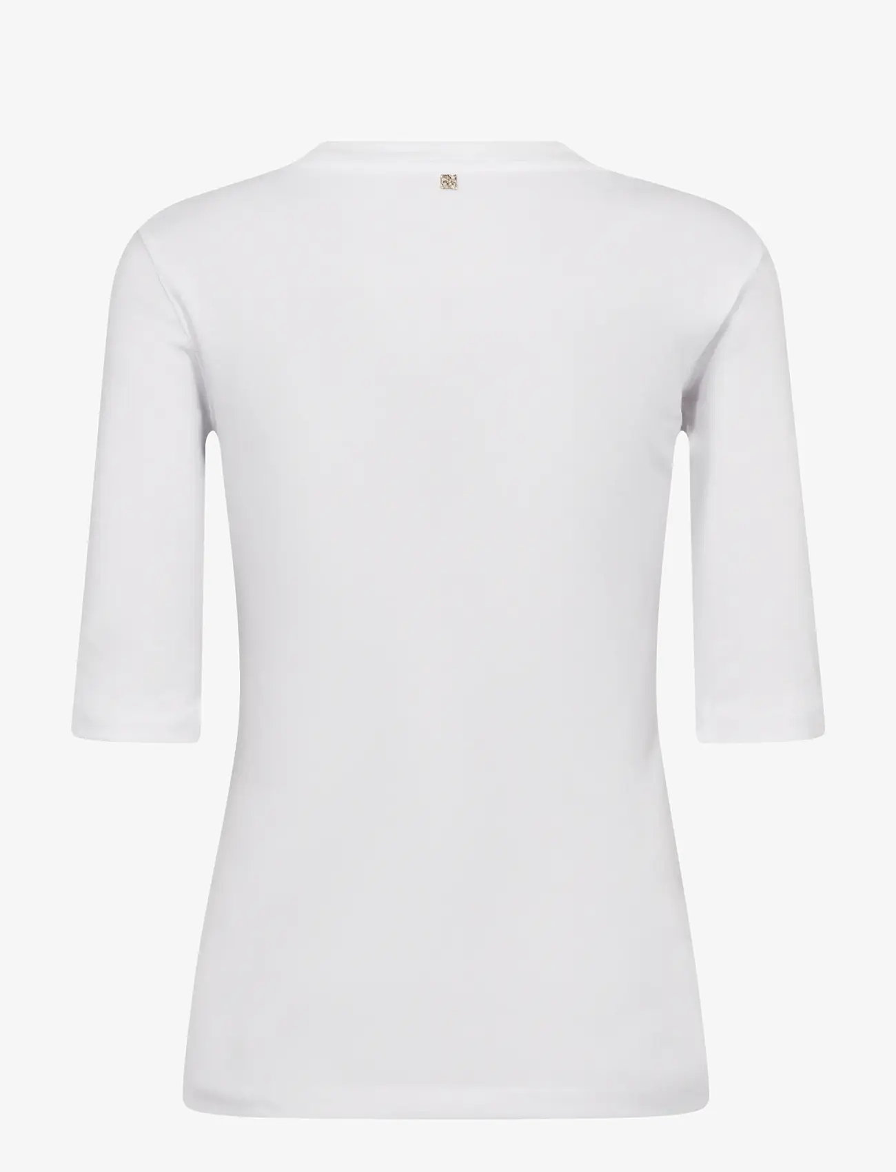 MOS MOSH - MMMali O-neck 3/4 Sleeve Tee - t-shirts - white - 2