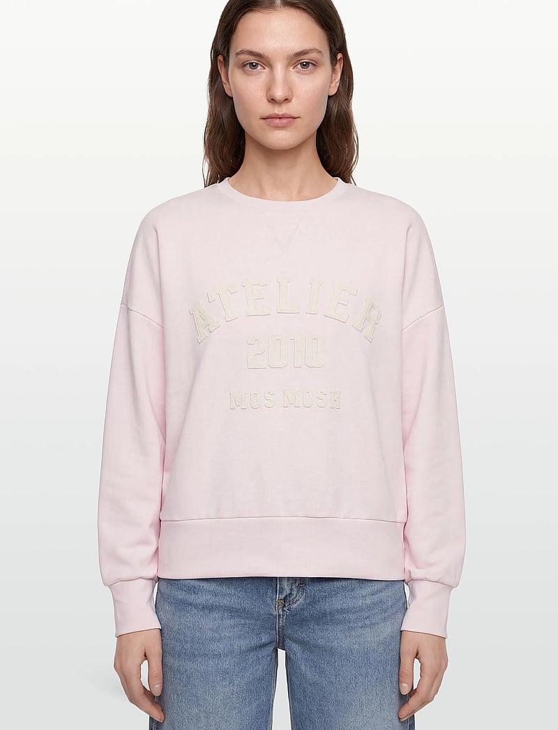 MOS MOSH - MMNima O-LS Sweatshirt - modetrends - ballet slipper - 3