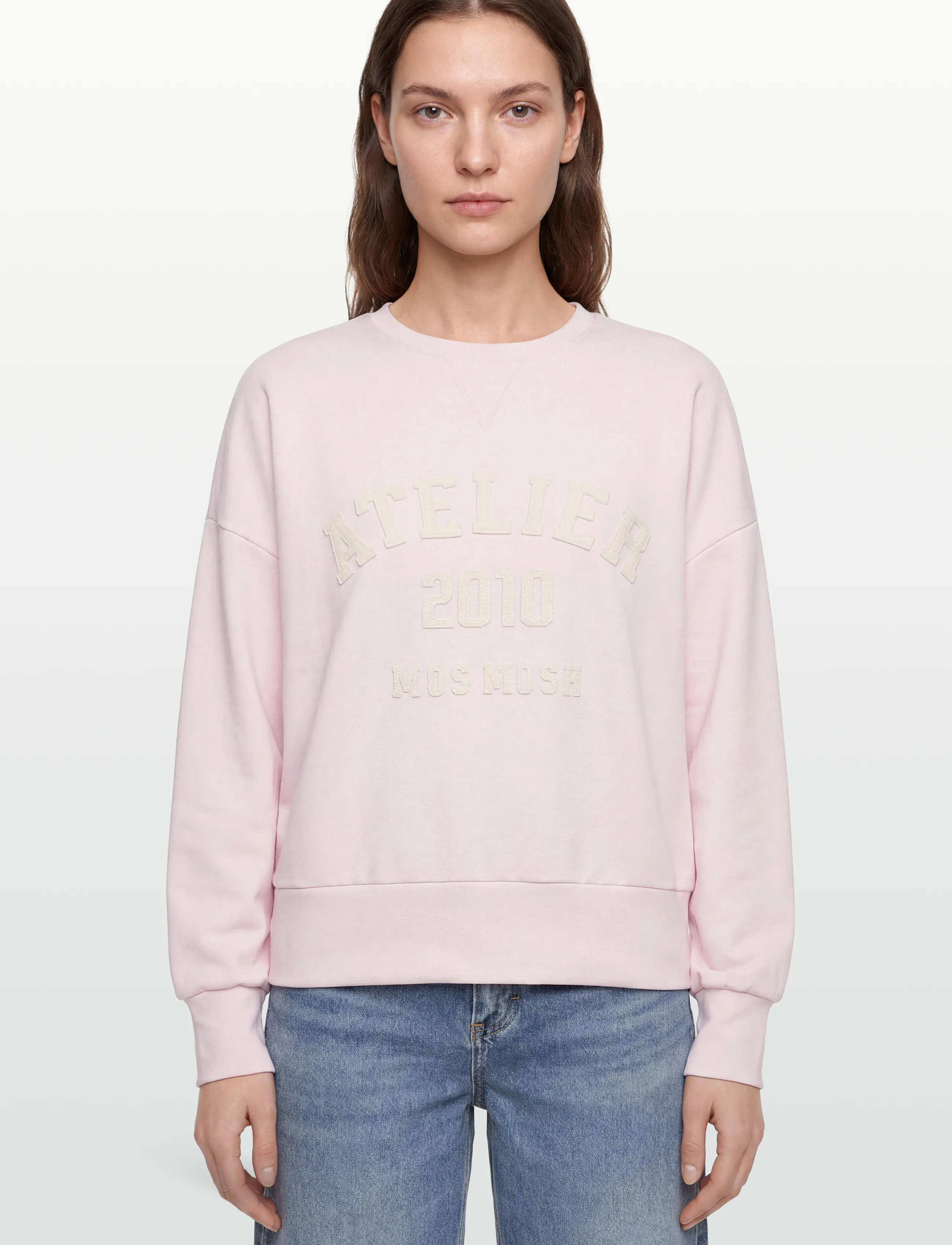 MOS MOSH - MMNima O-LS  Sweatshirt - dressipluusid - ballet slipper - 3