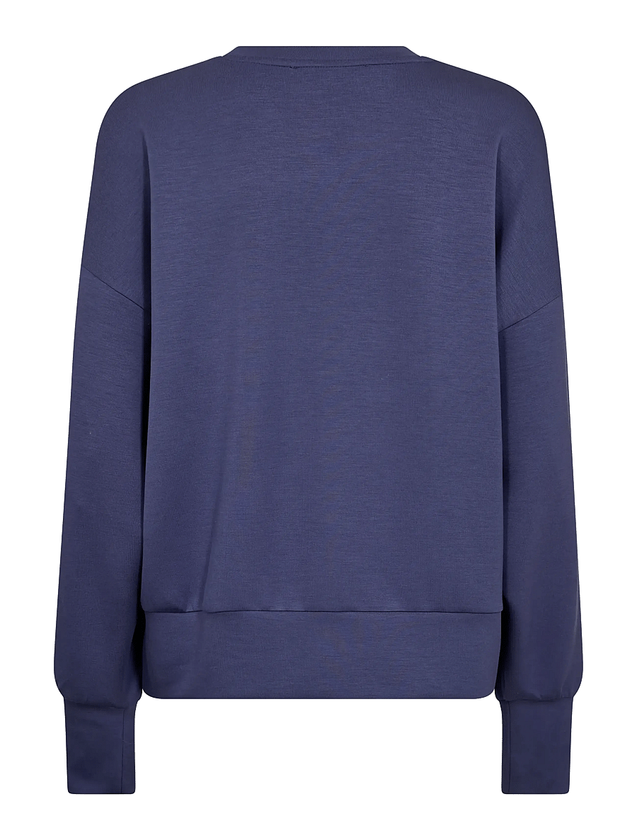 MOS MOSH - MMNima O-LS Sweatshirt - sweatshirts - crown blue - 2