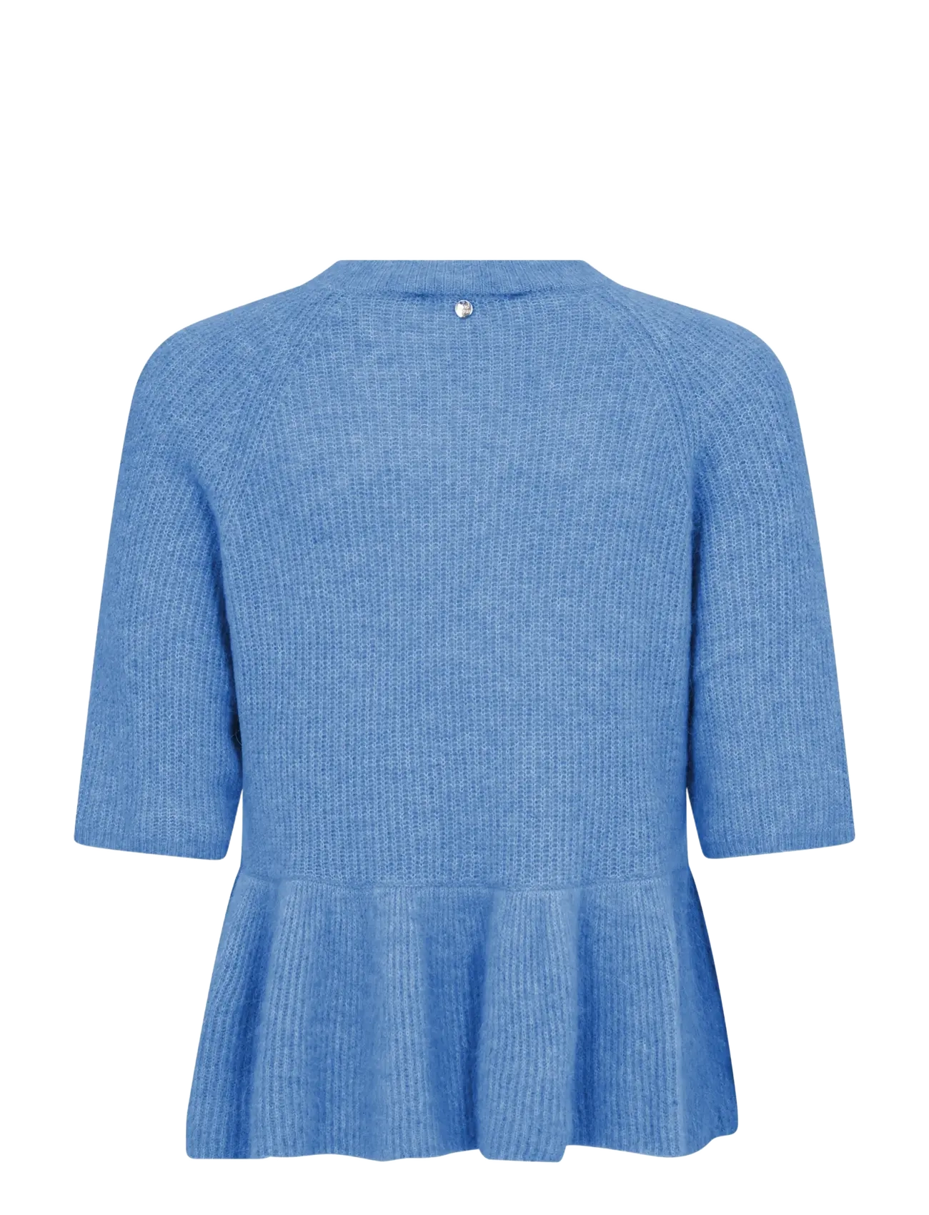 MOS MOSH - MMThora SS O-Neck Frill Knit - pullover - ultramarine - 2